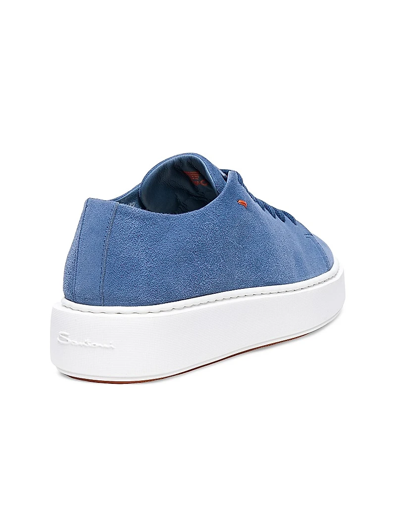 Suede Low-Top Sneakers