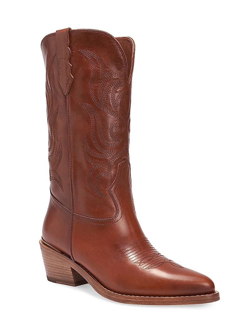 Gigi 55MM Leather Boots