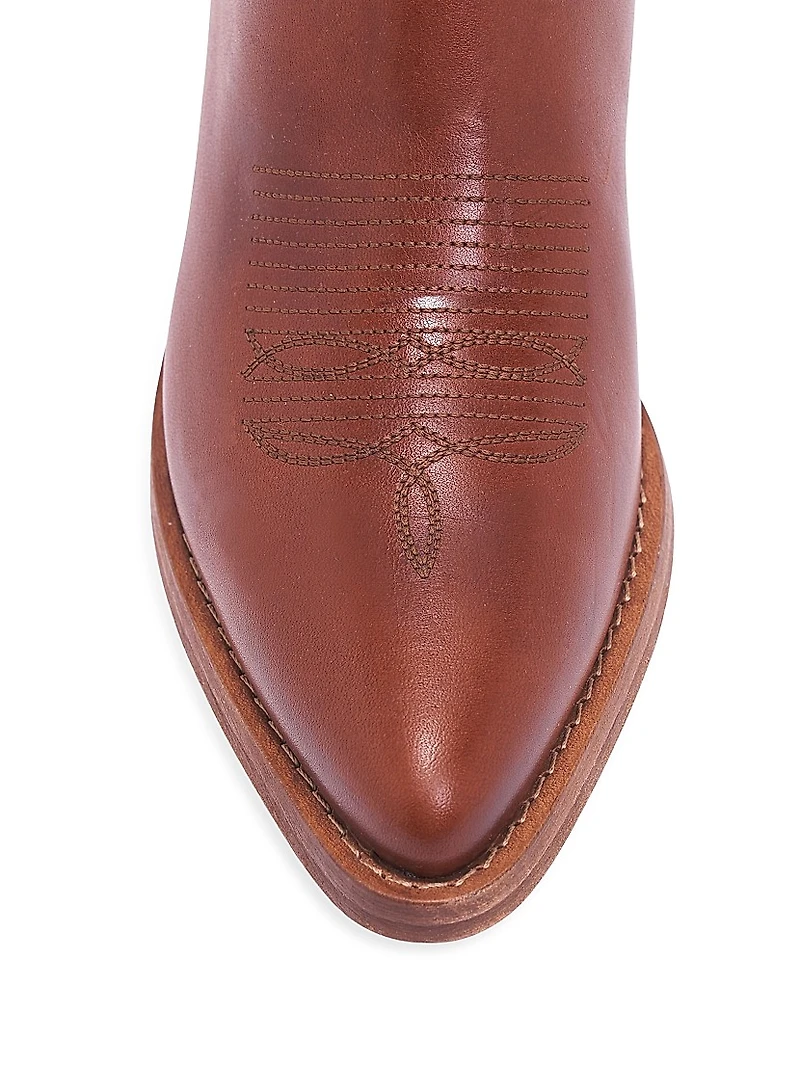 Gigi 55MM Leather Boots