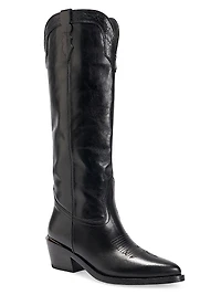 Selena 55MM Leather Knee-High Boots