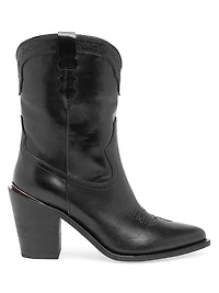 Sophie 90MM Leather Boots