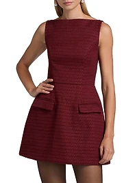 Banco Tweed Minidress