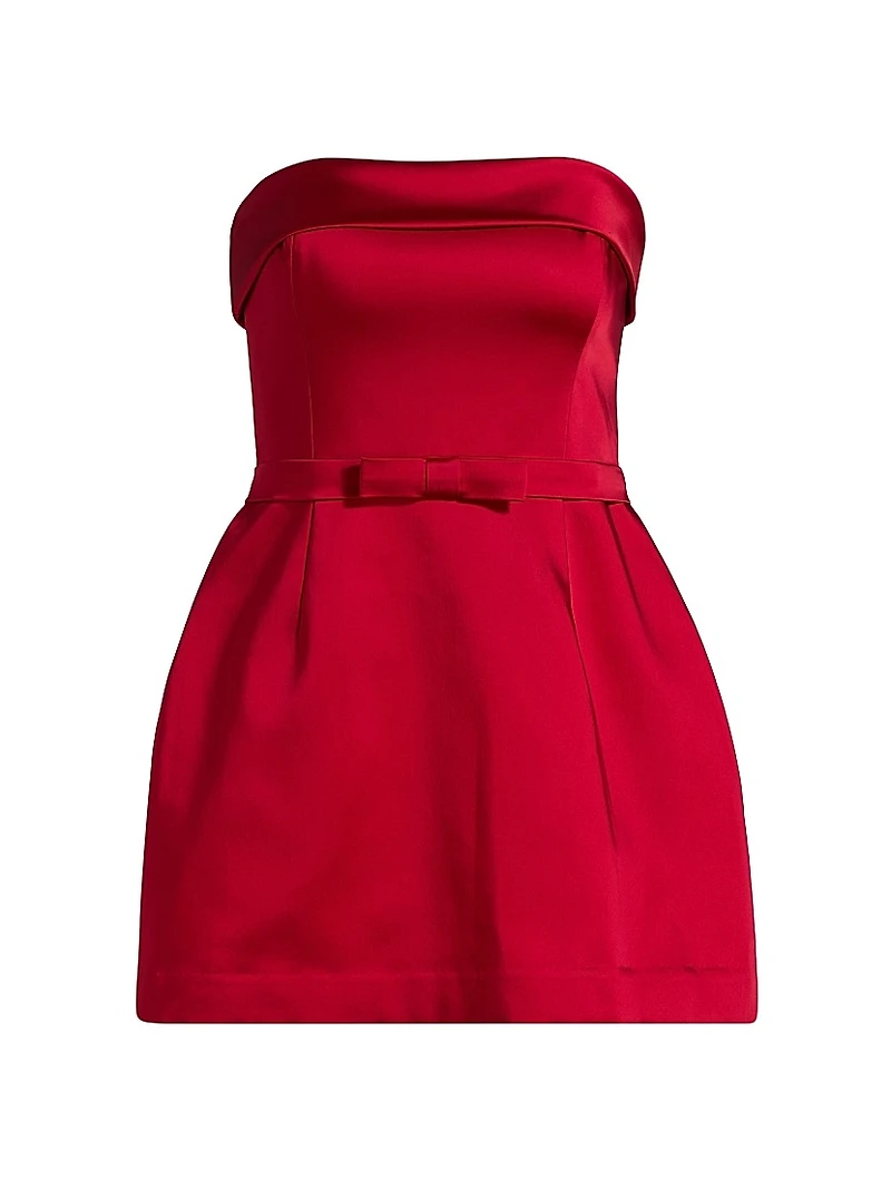 Avalee Strapless Skort Romper