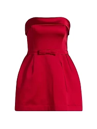 Avalee Strapless Skort Romper