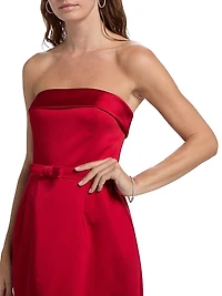 Avalee Strapless Skort Romper