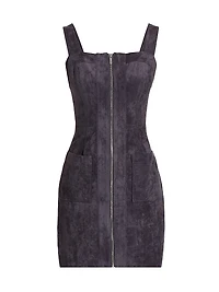 Becker Faux Suede Minidress