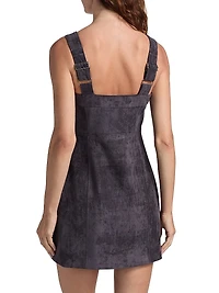 Becker Faux Suede Minidress