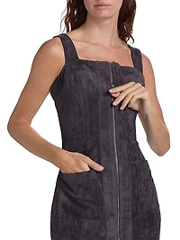 Becker Faux Suede Minidress