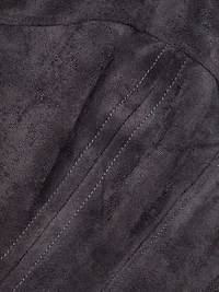 Becker Faux Suede Minidress