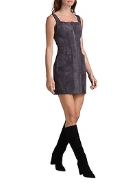 Becker Faux Suede Minidress
