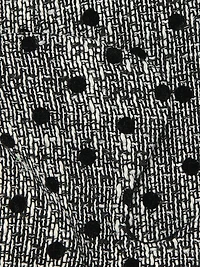 Puzzle Polka Dot Strapless Minidress