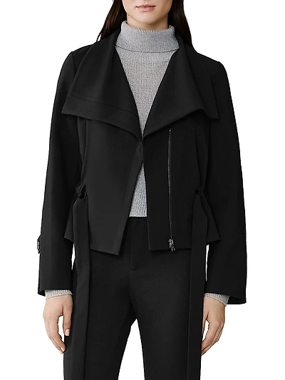 Emory Relaxed-Fit Belted Jacket