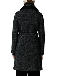 Fabianne Wool-Blend Double-Breasted Coat