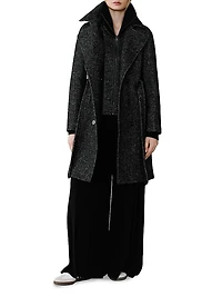 Fabianne Wool-Blend Double-Breasted Coat