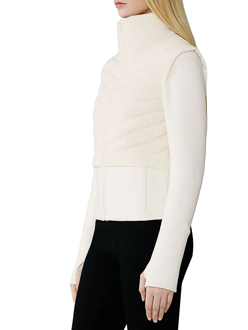 Miriam Chevron Quilted Jacket