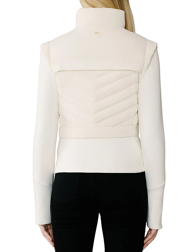 Miriam Chevron Quilted Jacket