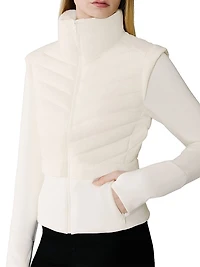 Miriam Chevron Quilted Jacket