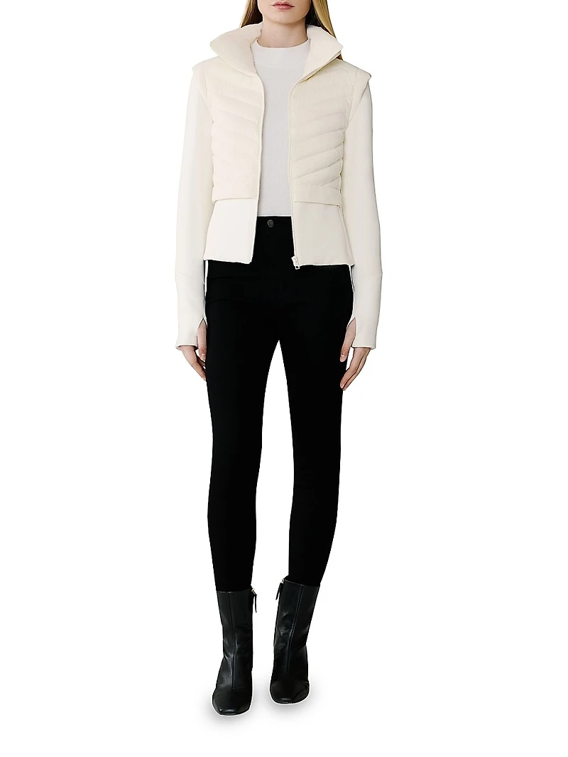 Miriam Chevron Quilted Jacket