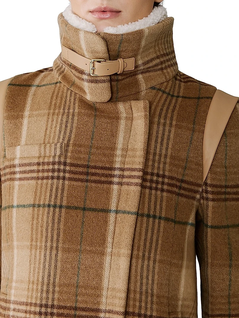 Kiana Plaid Coat