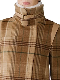 Kiana Plaid Coat