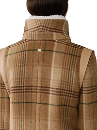 Kiana Plaid Coat