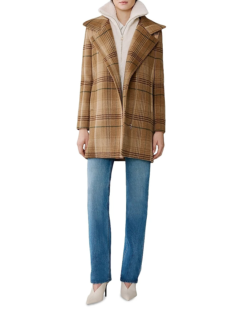 Kiana Plaid Coat