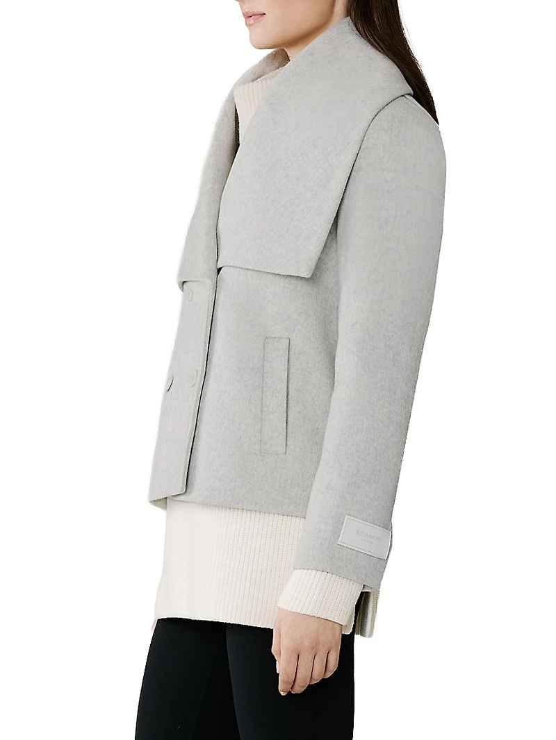 Tala Straight-Fit Wool-Blend Blazer
