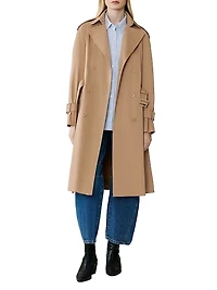Becky Relaxed-Fit Double-Breasted Coat