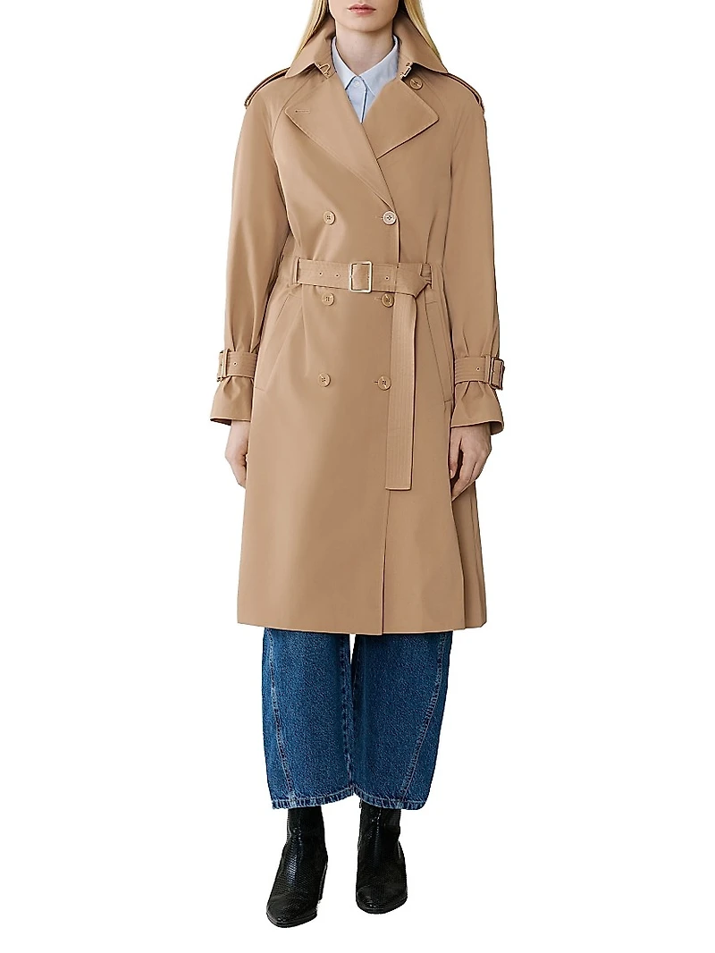 Becky Relaxed-Fit Double-Breasted Coat