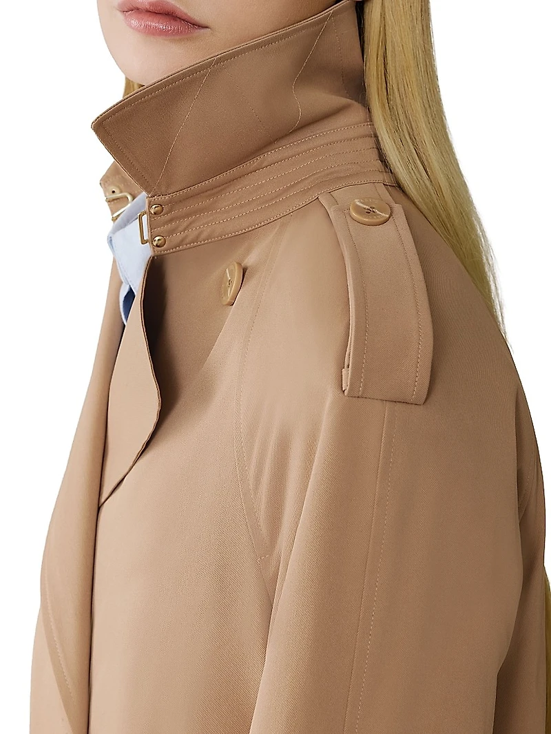 Becky Relaxed-Fit Double-Breasted Coat