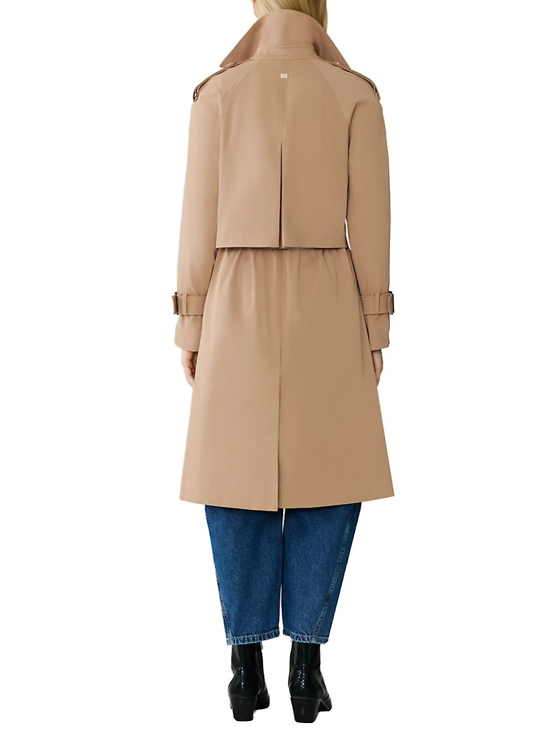 Becky Relaxed-Fit Double-Breasted Coat