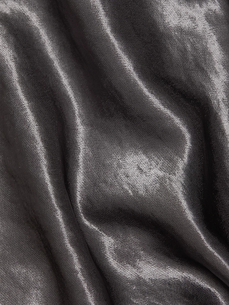 Vallani Bias-Cut Asymmetrical Minidress