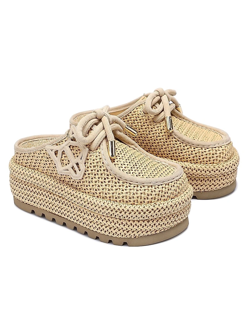 Blizzard Rafia Slip-Ons