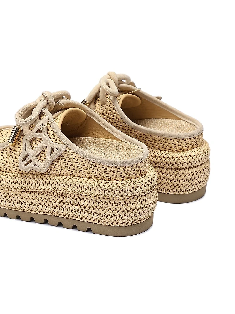 Blizzard Rafia Slip-Ons