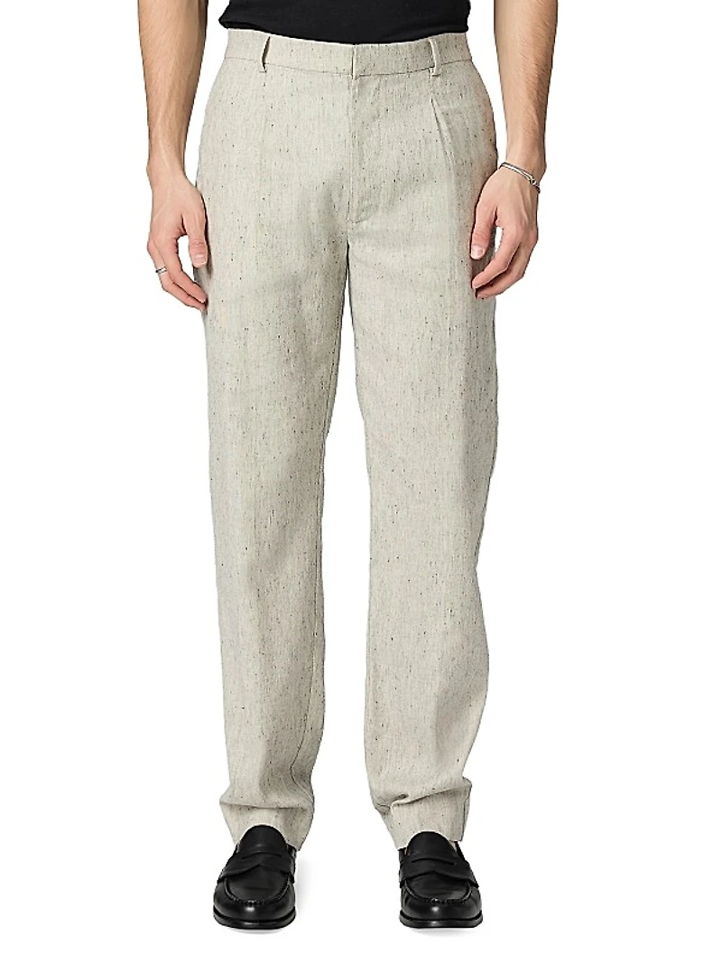 Shultz Linen-Blend Trousers