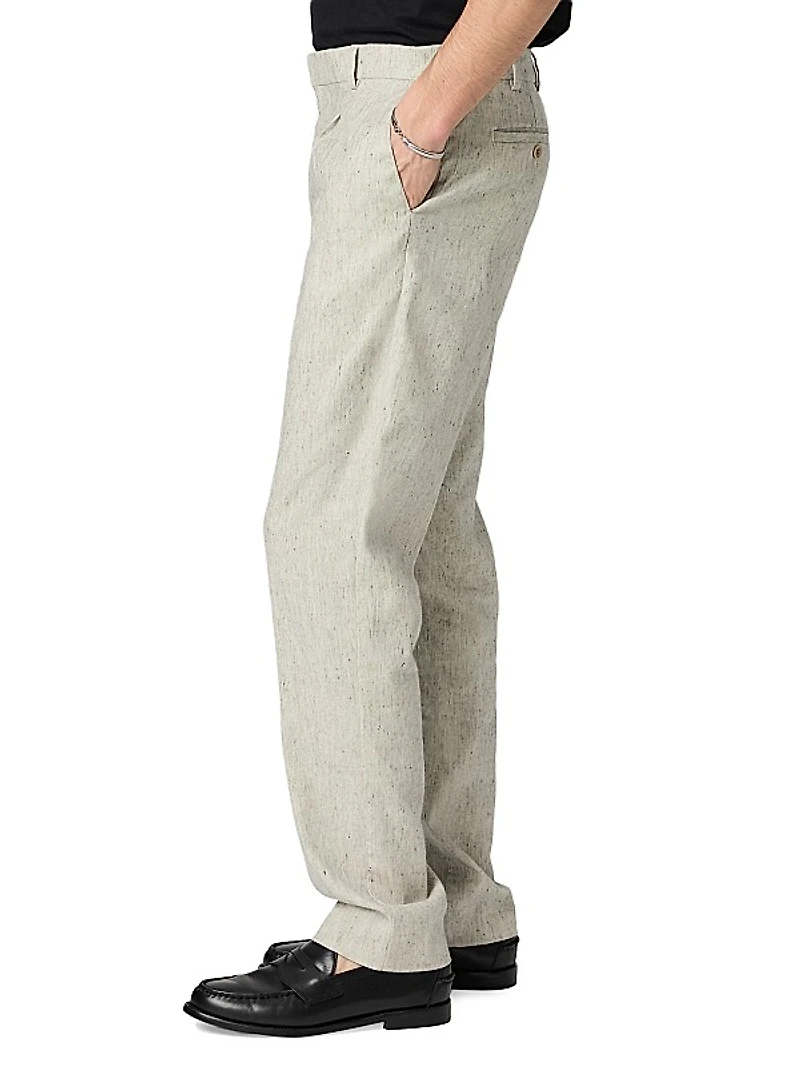 Shultz Linen-Blend Trousers