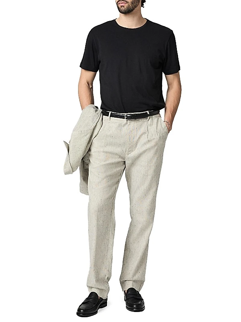 Shultz Linen-Blend Trousers
