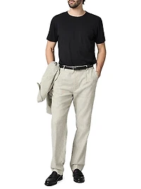 Shultz Linen-Blend Trousers