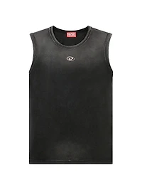 Brico Logo-Embroidered Cotton Jersey Tank