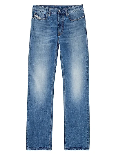 Straight-Leg Regular-Fit Jeans