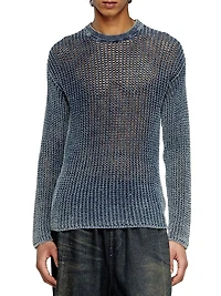 Redros Waffle-Knit Sweater