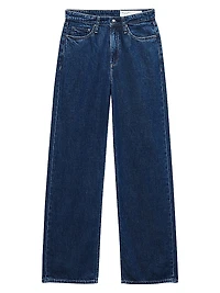 Logan Mr Wide Leg Mid-Rise Jeans