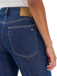 Logan Mr Wide Leg Mid-Rise Jeans