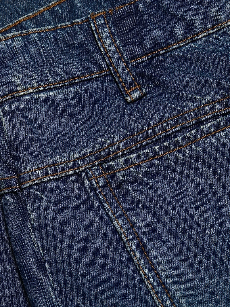 Selah Tailored Wide-Leg Jeans