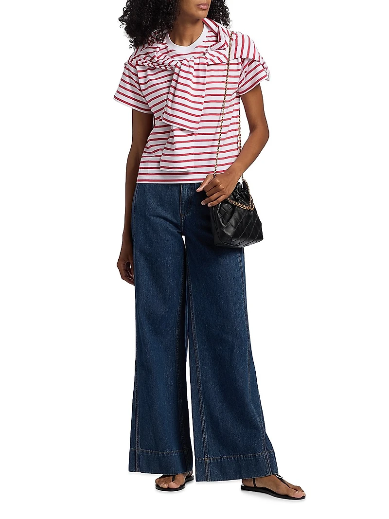 Selah Tailored Wide-Leg Jeans