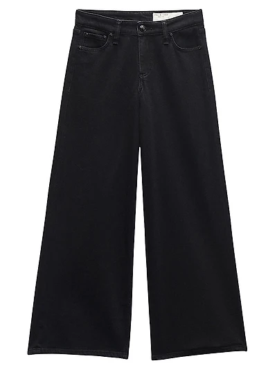 Aiden Low-Rise Wide-Leg Jeans
