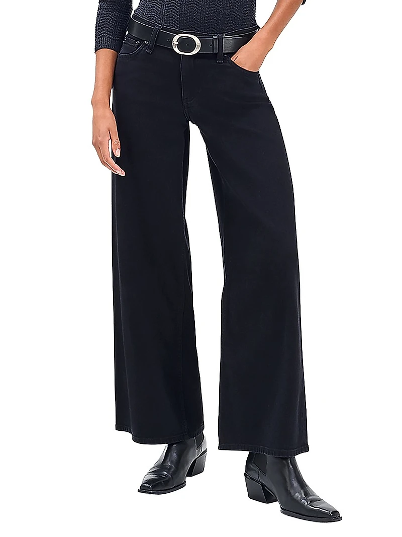 Aiden Low-Rise Wide-Leg Jeans