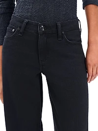 Aiden Low-Rise Wide-Leg Jeans