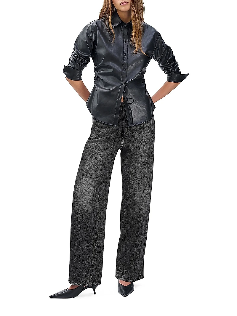 Miramar Terry Wide-Leg Pants