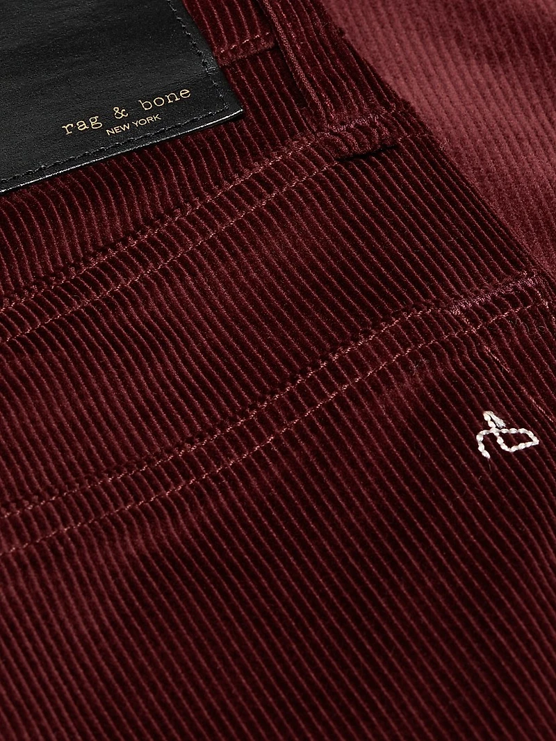 Skylar Corduroy Wide-Leg Trousers